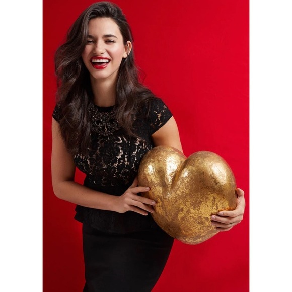 Project Gravitas Cap Sleeve Lace Peplum Sheath Knee Length Midi Dress Black - 6 - Picture 3 of 7